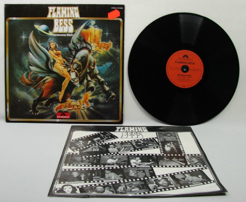 Vinilo Flaming Bess Verlorene Welt 1981 Alemania Ed.+ Sobre (Usado)