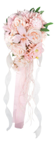 Boda De Novia Bouquet Flores Artificiales Flor De Mano De