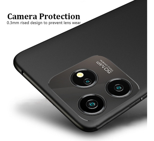 Funda For Zte Axon 50 Lite Suave Exagerado Delgado Plano