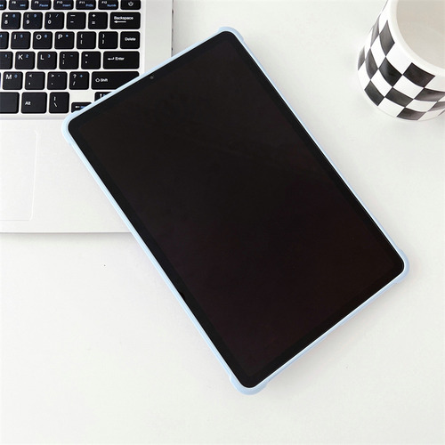 Capa Fosca Com Borda Macia E Suave Para A Pele Para iPad Cor Preto