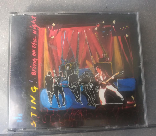 Sting Cd Doble Bring On The Night Made In Usa Caja Fatbox 