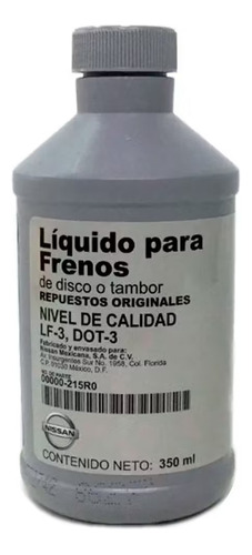 Liquido Freno Nissan 350ml Nissan 350ml 1.0 00/17