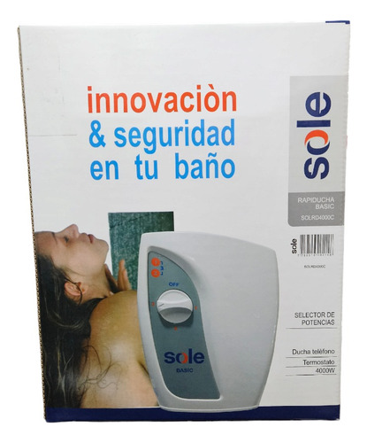 Rapiducha Sole Basic 4000w Blanco