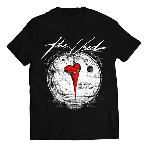 Camiseta The Used Sad Heart Rock Activity 