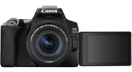 Imagen 1 de 8 de Canon Eos Rebel Sl3 Kit 18-55mm Is Lcd Multiángulo Mic Input