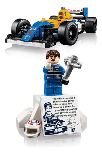 Kit Lego Auto De Carreras F1 Para Niños De 1 A 5 Años-