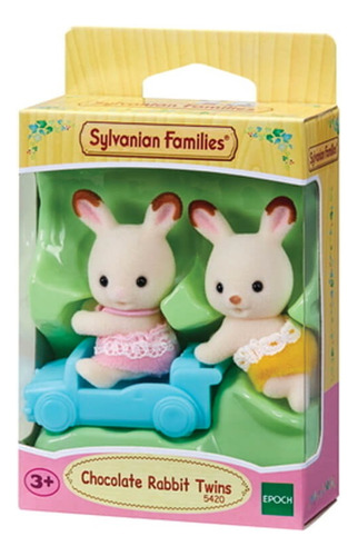 Sylvanian Families Chocolate Rabbit Twins 5420 Para Niños