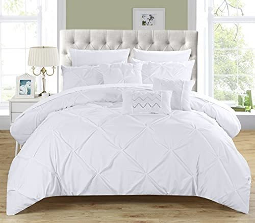 Casa Elegante De 10 Piezas Hannah Pinch Cama Queen Completa 