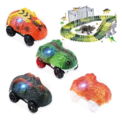 Repuesto Save Unicorn Para Autos De Carreras Pistas Con Luce Color