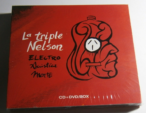 La Triple Nelson - Electro Acústica Mente ( C D+ D V D New)