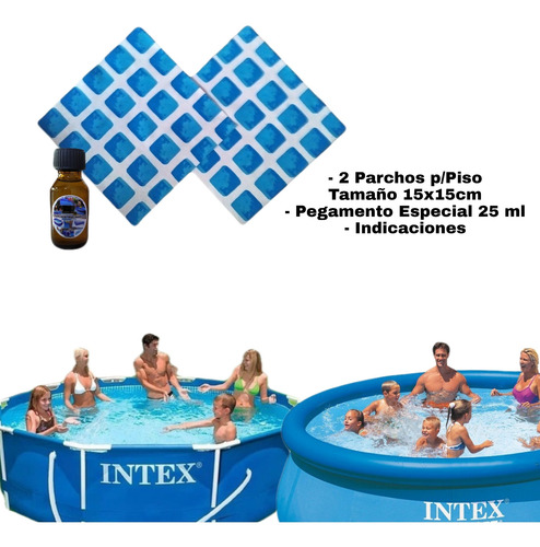 Mega Kit Parchos Parches P/ Pisos Piscinas De Estructuras