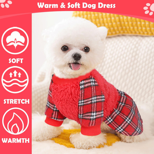 Trajes De Navidad Para Perros Vestidos De Navidad Para Rojos