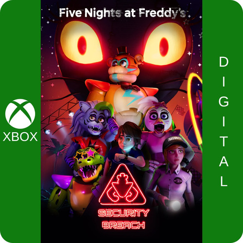 Five Nights At Freddy's: falha de segurança - Xbox X/s -digital