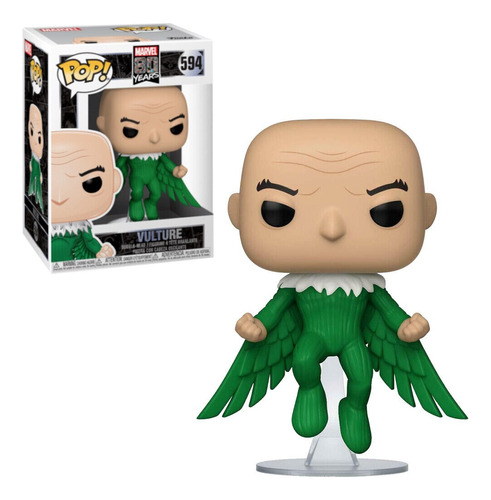 Funko Pop 594 Vulture Marvel 80 Años Bobble Head