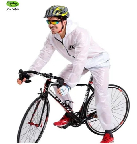 Impermeable Para Bicicleta Chaqueta Y Pantalón 100% Imper