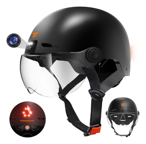 Casco De Ciclismo Avanzado Para Adultos Con Camara Incorpora