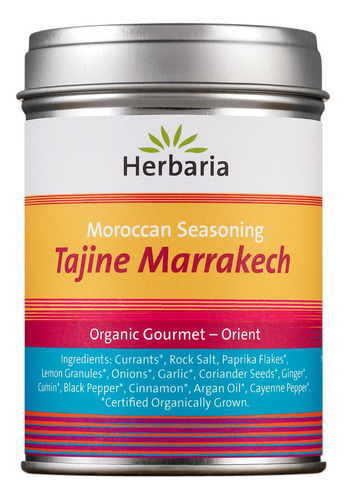 Condimento Orgánico Para Guisos Herbaria Tajine Marrakech