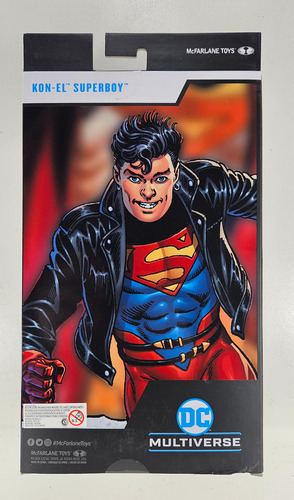 Figura 18cm Mcfarlane Kon El Superboy Dc Multiverse