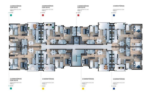 Imagem 10 de 15 de Apartamento Para Venda Em Ponta Grossa, Uvaranas, 1 Dormitório, 1 Banheiro, 1 Vaga - _1-1533360