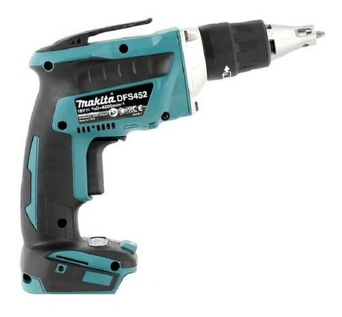 Imagem 2 de 5 de Parafusadeira P/ Gesso Drywall 18v Dfs452z Makita S/ Bateria