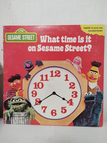 Sesame Street - What Time Is It - Vinilo Lp Vinyl Imp