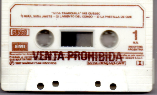 Cassette Ike Quebec Vida Tranquila Estándar