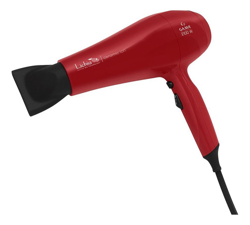 Secador De Cabelos Gama Lichia Ceramic Íon 2100w Com Difusor