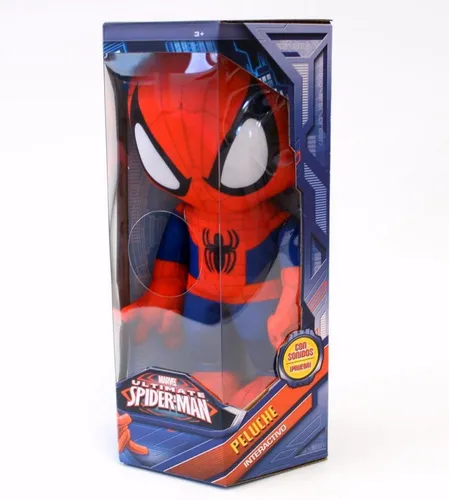 Marvel Ultimate Spiderman - Peluche suave de 10 pulgadas