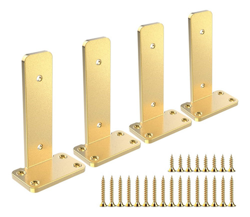Soportes Flotantes De Hierro Resistente 8 Pulgadas