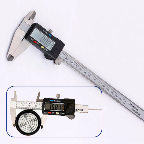 0-200mm Lcd Digital Compasso De Calibre Vernier Caliper B