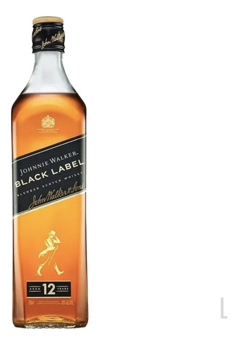 Whisky Johnnie Walker Black Label 750 Ml