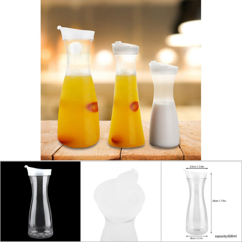 Wuchuang Jarro De Água De 600 Ml Para Garrafa Transparente