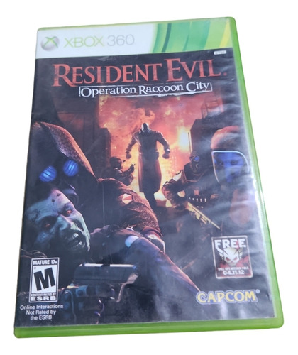 Resident Evil Operation  Raccom City Xbox 360 Fisico (Reacondicionado)