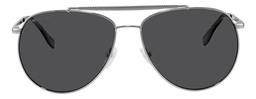 Lacoste Gafas De Sol Piloto Gris Polarizado Para Hombres L17