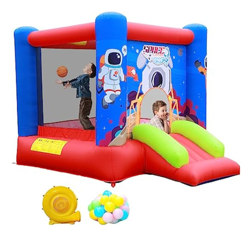 Wellfuntime Diapositiva De Salto Inflable Del