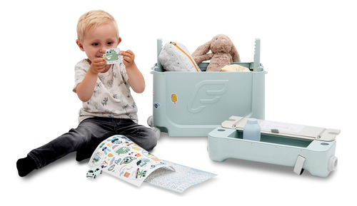 Bolsa de viaje Jet Kids Bedbox Green Stokke