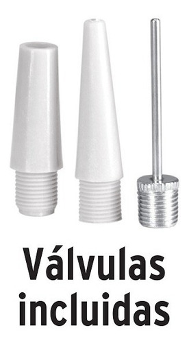 Imagen 4 de 5 de Bomba Para Inflar Balones Llantas De Pedal Pretul C/valvulas