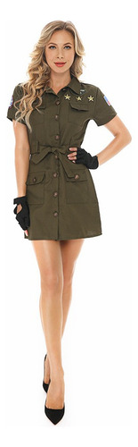 Ropa De Fiesta Temática De Cosplay Del Servicio Secreto Femenino - Uniforme De Camuflaje Fiesta Uniforme De Instructora Uniforme Femenino