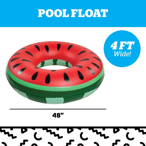 Bigmouth Inc. Flotador Inflable De Piscina Sandia