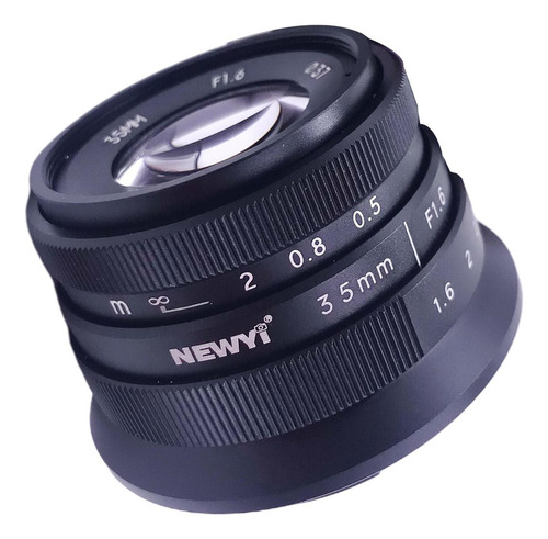 Lente Fixa Manual Ps-c Para Sony E-mount A6300 A5100 Nex-3