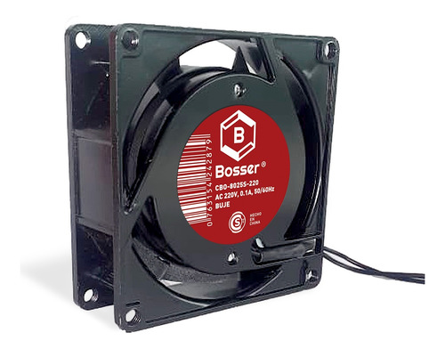 Turbina Cooler Fan Bosser Ac 220v 3 Pulgadas 80x25 Mm Buje