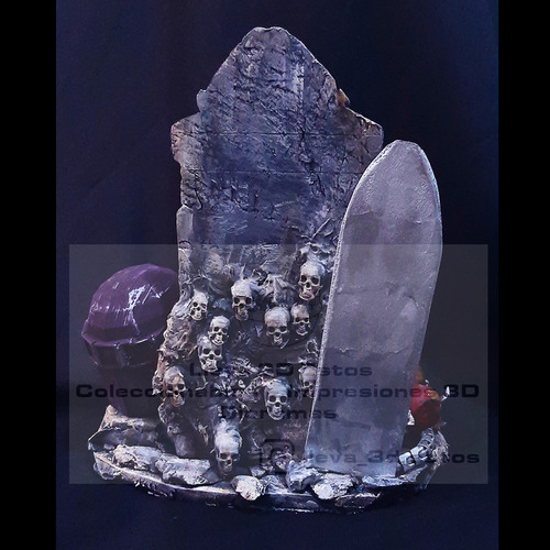 Trono Diorama Para Hulk Maestro Para Figura 7 Pulgadas