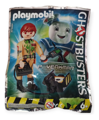 Playmobil P. Venkman Ghostbusters Cazafantasma Figura