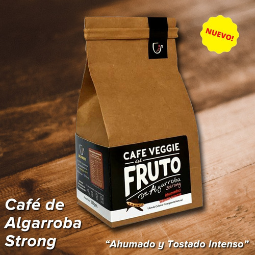 Café Veggie De Algarroba, Mistol Y Algarroba Strong, X 250gr