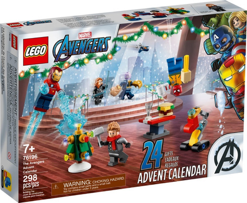 Lego Marvel Avengers Calendario Navidad 2021 - 76196