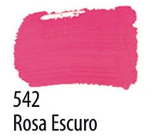 Tinta Artesanato Acrilex Pva Fosca 37ml -escolha A Cor - Und Cor 542 Rosa Escuro