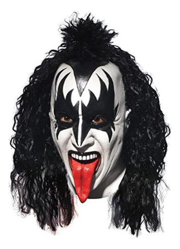 Máscara De Gene Simmons, Cantante De Cosplay De Kiss Cos Cha