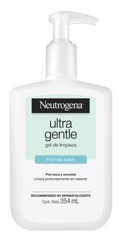 Neutrogena Ultra Gentle Gel Limpieza Piel Sensible Seca X354