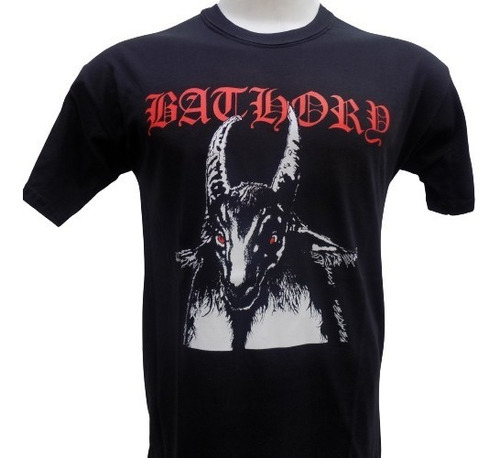 Remera De Bathory Xxl Xxxl Black Metal Rockería Que Sea Rock