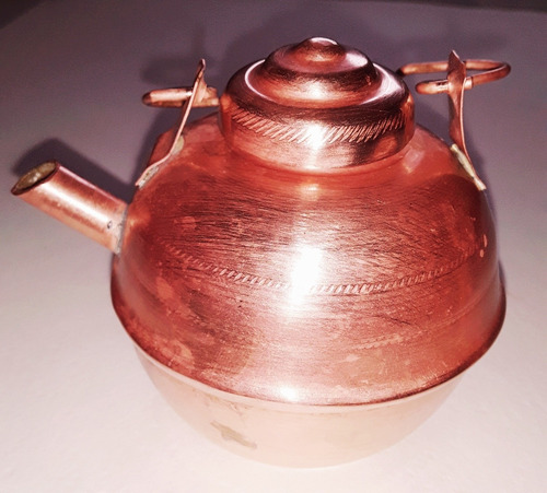 Tetera De Bronce Chileno Importada (Usado)